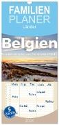 Familienplaner 2024 - Belgien - Bezaubernde Natur und eindrucksvolle Städte. mit 5 Spalten (Wandkalender, 21 x 45 cm) CALVENDO