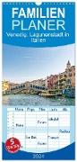 Familienplaner 2024 - Venedig. Lagunenstadt in Italien mit 5 Spalten (Wandkalender, 21 x 45 cm) CALVENDO