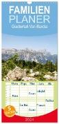 Familienplaner 2024 - Gadertal - Val Badia mit 5 Spalten (Wandkalender, 21 x 45 cm) CALVENDO
