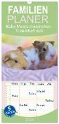 Familienplaner 2024 - Familienplaner BABY Meerschweinchen Traumhaft süß mit 5 Spalten (Wandkalender, 21 x 45 cm) CALVENDO