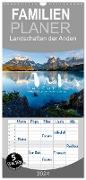 Familienplaner 2024 - Andes Desconocido, Unbekannte Landschaften der Anden mit 5 Spalten (Wandkalender, 21 x 45 cm) CALVENDO