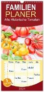 Familienplaner 2024 - Alte Historische Tomaten mit 5 Spalten (Wandkalender, 21 x 45 cm) CALVENDO