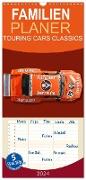 Familienplaner 2024 - Tourenwagen Classics mit 5 Spalten (Wandkalender, 21 x 45 cm) CALVENDO