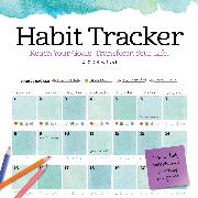 Habit Tracker Wall Calendar 2025