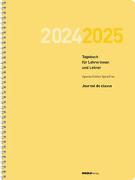 INGOLD VERLAG® Agenda Edition Spiral Flex, 5 Tage auf 2 Seiten gelb Jahresplaner Schuljahre 2024/2025 und 2025/2026, Jahrgang 2025