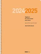 INGOLD VERLAG® Agenda Edition light Spiral Flex, 5 Tage auf 2 Seiten orange Jahresplaner Schuljahre 2024/2025 und, 2025/2026, Jahrgang 2025
