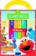 Sesamstraße - Meine erste Bibliothek - Bücherbox mit 12 Pappbilderbüchern