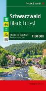 Schwarzwald, Straßen- und Freizeitkarte 1:150.000, freytag & berndt