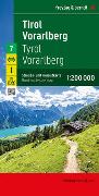 Tirol - Vorarlberg, Straßen- und Freizeitkarte 1:200.000, freytag & berndt