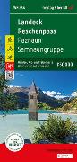 Landeck - Reschenpass, Wander-, Rad- und Freizeitkarte 1:50.000, freytag & berndt, WK 254