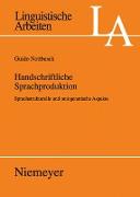 Handschriftliche Sprachproduktion