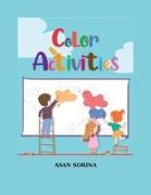 Color Activities Book for Kids Ages 4-8