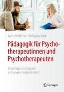 Pädagogik für Psychotherapeutinnen und Psychotherapeuten