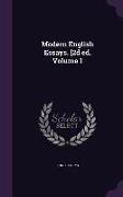 Modern English Essays. [2d Ed. Volume 1
