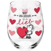 Sheepworld Trinkglas Motiv "Nicht vergessen: Hab dich lieb"