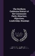 The Northern California District of the Communist Party, Structure, Objectives, Leadership. Hearings