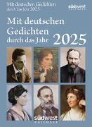 Mit deutschen Gedichten durch das Jahr 2025 - Tagesabreißkalender zum Aufstellen oder Aufhängen