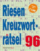 Riesen-Kreuzworträtsel 96 (5 Exemplare à 3,99 €)