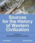 Sources for the History of Western Civilization