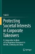 Protecting Societal Interests in Corporate Takeovers