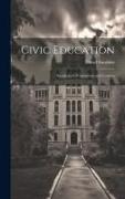 Civic Education: Sociological Foundations and Courses