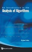 An Introduction to the Analysis of Algorithms