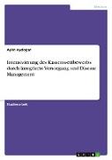 Intensivierung des Kassenwettbewerbs durch integrierte Versorgung und Disease Management