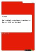 Ein Vergleich der direkten Demokratie in Bayern, NRW und Saarland