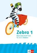 Zebra 1. Buchstabenheft Plus in Druckschrift Klasse 1