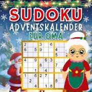 Sudoku Adventskalender 2023 für Oma | Weihnachtsgeschenke für Oma