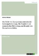 Die Rolle von Kompetenzrastern in der Leistungsbewertung. Ein Vergleich mit numerischer Bewertung am Beispiel des Deutschunterrichts