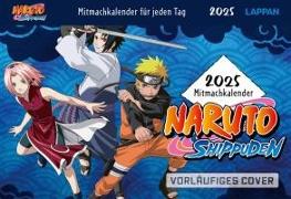 Naruto Shippuden 2025 Mitmachkalender für jeden Tag