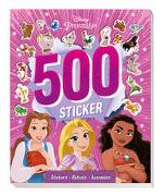 Disney Prinzessin: 500 Sticker - Stickern - Rätseln - Ausmalen