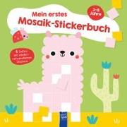 Mein erstes Mosaik-Stickerbuch 3-5 Jahre (Cover Lama)