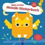 Mein erstes Mosaik-Stickerbuch 4-6 Jahre (Cover Eule)