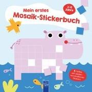 Mein erstes Mosaik-Stickerbuch 3-5 Jahre (Cover Nilpferd)
