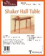 Fine Woodworking's Shaker Hall Table Plan