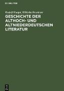 Geschichte der althoch- und altniederdeutschen Literatur