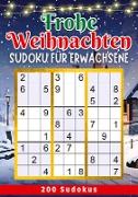 Frohe Weihnachten - Sudoku Rätselbuch für erwachsene | Weihnachtsgeschenk