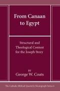 From Canaan to Egypt