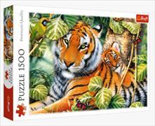 Puzzle 1500 - Zwei Tiger