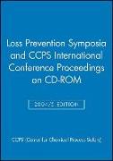 Loss Prevention Symposia and Ccps International Conference Proceedings on CD-ROM