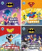 Nelson Verkaufspaket. Mini-Bücher: DC Superhelden 5-8