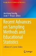 Recent Advances on Sampling Methods and Educational Statistics