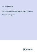The History of David Grieve, In Two Volumes