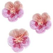 Seidenpapierblumen Stiefmütterchen, Pink, S, FSC MIX, Ø 11 cm, 3 Stk