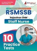 RSMSSB GNM - Staff Nurse (English Edition) Exam Book | Rajasthan Staff Selection Board | 10 Full Practice Tests with Free Access To Online Tests