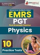 EMRS PGT Physics Exam Book 2023 (English Edition) - Eklavya Model Residential School Post Graduate Teacher - 10 Practice Tests (1500 Solved Questions) with Free Access To Online Tests