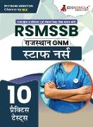 RSMSSB GNM - Staff Nurse (Hindi Edition) Exam Book | Rajasthan Staff Selection Board | 10 Full Practice Tests with Free Access To Online Tests