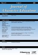 Journal of Character Education Volume 18 Number 2 2022
